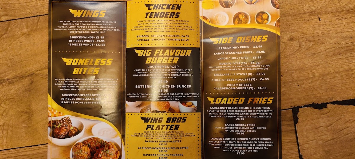 Menu The Wing Brothers-5